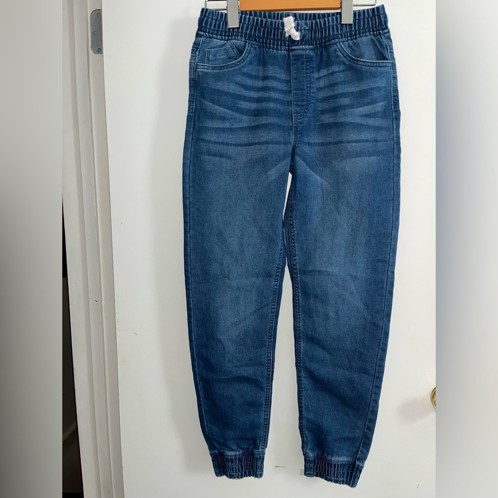 George boys pull on jeans with elastic cuffs and waist